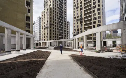 Шагал: строительная площадка, ракурс 6